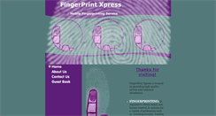 Desktop Screenshot of fingerprintxpress.com